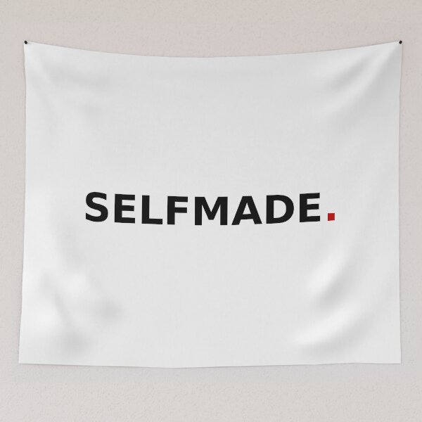Item preview, Minimalist SELFMADE Typography Statement Design designed and sold by Wolf Creator.