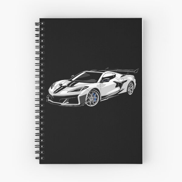 Item preview, C8 Corvette ZR1 Illustration – Modern American Supercar Art designed and sold by Stinky Lincy's Apparel Company.