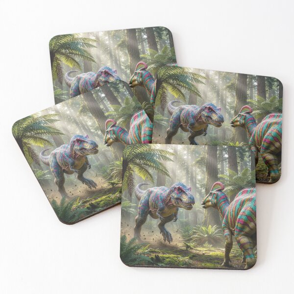 Item preview, Tyrannosaurus Rex Meets Hadrosaurus designed and sold by Tridentulus.