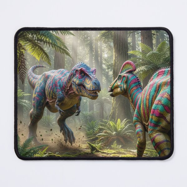 Item preview, Tyrannosaurus Rex Meets Hadrosaurus designed and sold by Tridentulus.