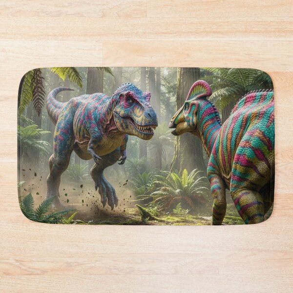 Item preview, Tyrannosaurus Rex Meets Hadrosaurus designed and sold by Tridentulus.