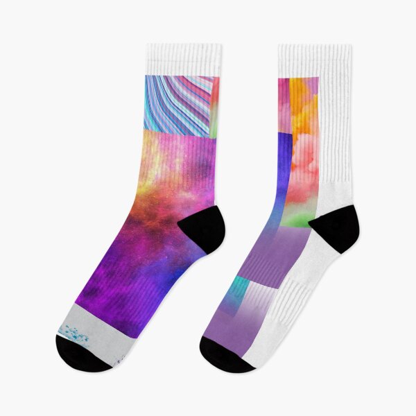 Item preview, Vibrant Cosmic Rainbow Nebula Abstract designed and sold by novyron.