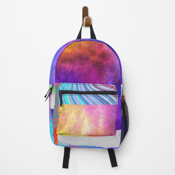 Item preview, Vibrant Cosmic Rainbow Nebula Abstract designed and sold by novyron.