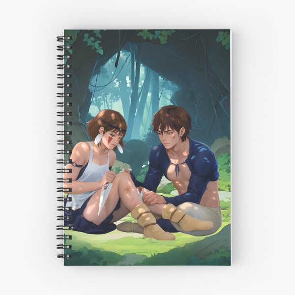 Item preview, Princess Mononoke - San & Prince Ashitaka  designed and sold by Bikash-A7.