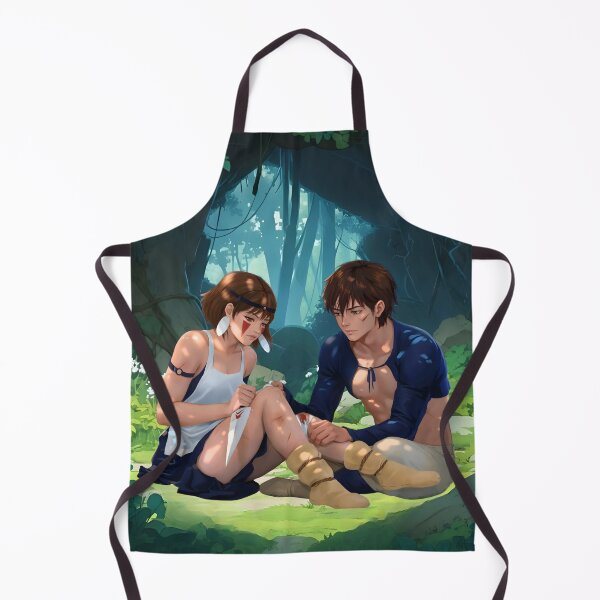 Item preview, Princess Mononoke - San & Prince Ashitaka designed and sold by Bikash-A7.