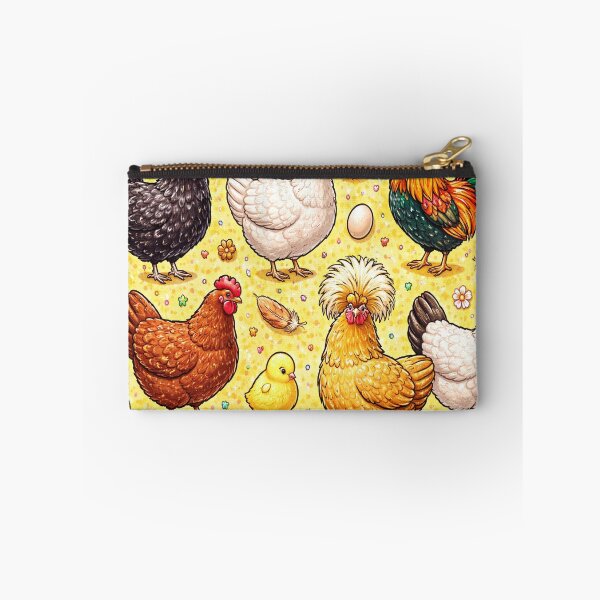 Item preview, Charming Chicken Coop Scatter Print designed and sold by VividOddityCo.
