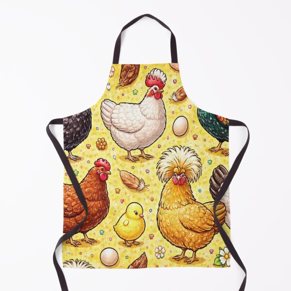 Item preview, Charming Chicken Coop Scatter Print designed and sold by VividOddityCo.