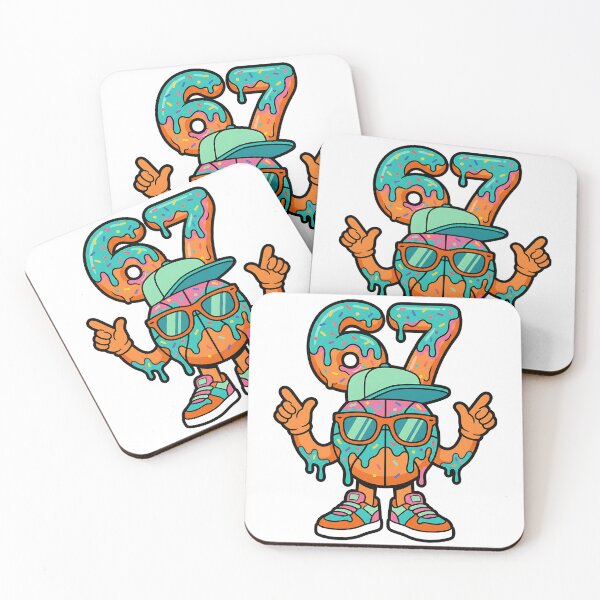 Item preview, Donut Drip 67 Basketball Street Cartoon designed and sold by ArtDesignTp.