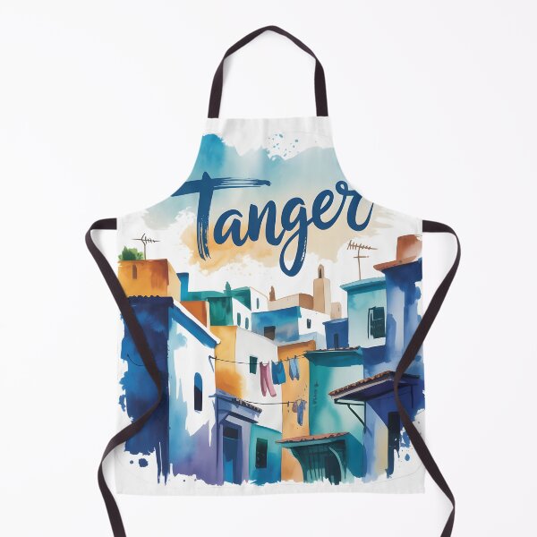 Item preview, Tanger | Tanger Morocco Colorful Medina Alley Art | Vibrant Mediterranean Travel designed and sold by JessArty ⭐⭐⭐⭐⭐.