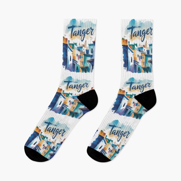 Item preview, Tanger | Tanger Morocco Colorful Medina Alley Art | Vibrant Mediterranean Travel designed and sold by JessArty ⭐⭐⭐⭐⭐.