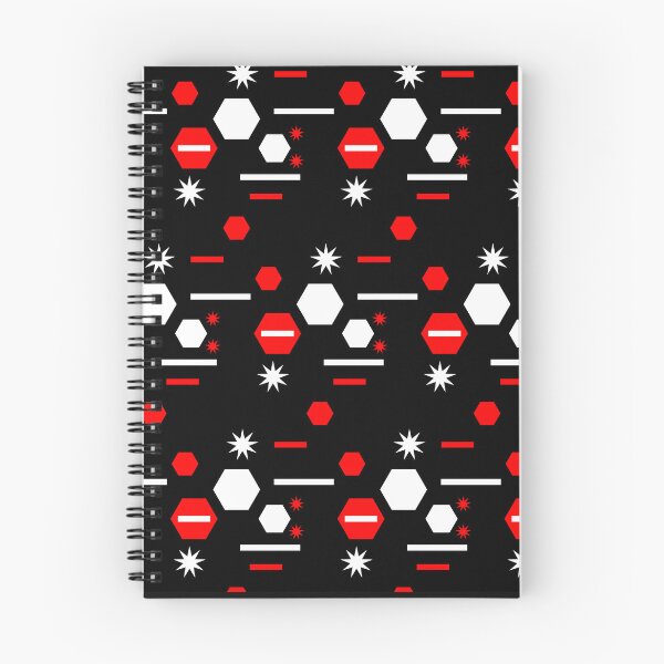 Item preview, Abstract Technical Schematic - [Crimson] Vector Circuitry and Geometric HUD Pattern designed and sold by The Nomadic Designs.