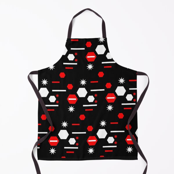 Item preview, Abstract Technical Schematic - [Crimson] Vector Circuitry and Geometric HUD Pattern designed and sold by The Nomadic Designs.