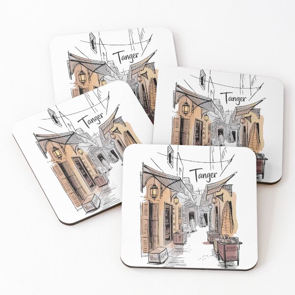 Item preview, Tanger | Tanger Morocco Architectural Ink Sketch | Medina Heritage Art  designed and sold by JessArty ⭐⭐⭐⭐⭐.