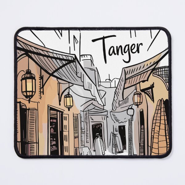 Item preview, Tanger | Tanger Morocco Architectural Ink Sketch | Medina Heritage Art  designed and sold by JessArty ⭐⭐⭐⭐⭐.