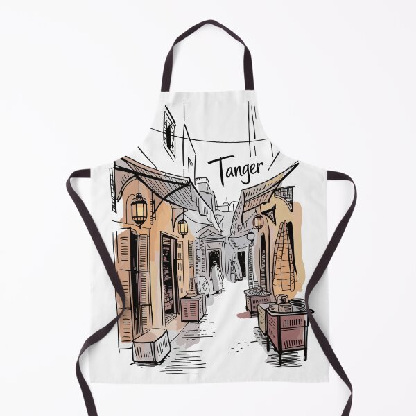Item preview, Tanger | Tanger Morocco Architectural Ink Sketch | Medina Heritage Art  designed and sold by JessArty ⭐⭐⭐⭐⭐.