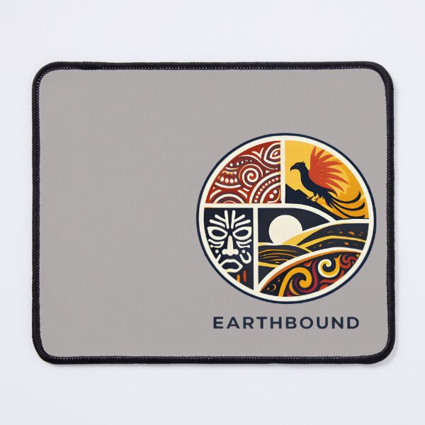 Item preview, Earthbound Slow Living Nature Emblem – Bird of Paradise Inspired Papua New Guinea Art designed and sold by BriyaSol.