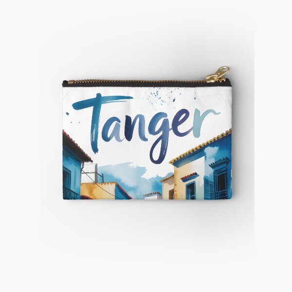Item preview, Tanger | Tanger Morocco Modern Watercolor Splash Art | Blue Medina Travel designed and sold by JessArty ⭐⭐⭐⭐⭐.