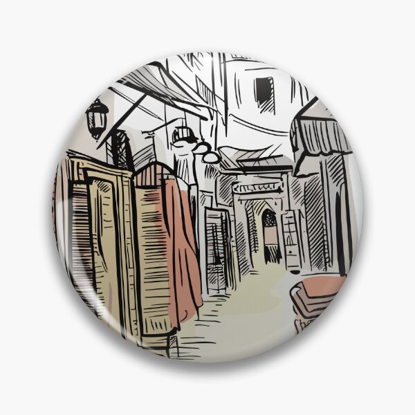 Artikelvorschau, Tanger | Sepia-Skizzenkunst aus Tanger, Marokko | Historische Medina-Straße entworfen und verkauft von JessArty ⭐⭐⭐⭐⭐.
