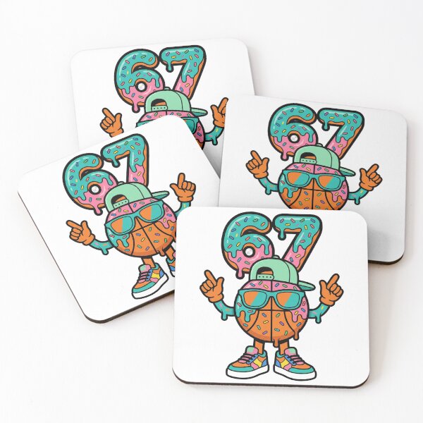 Item preview, Cool Cartoon Hoops Character With Drip 67 designed and sold by ArtDesignTp.