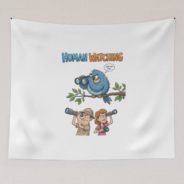 Item preview, Human watching  designed and sold by Jimhebbe.