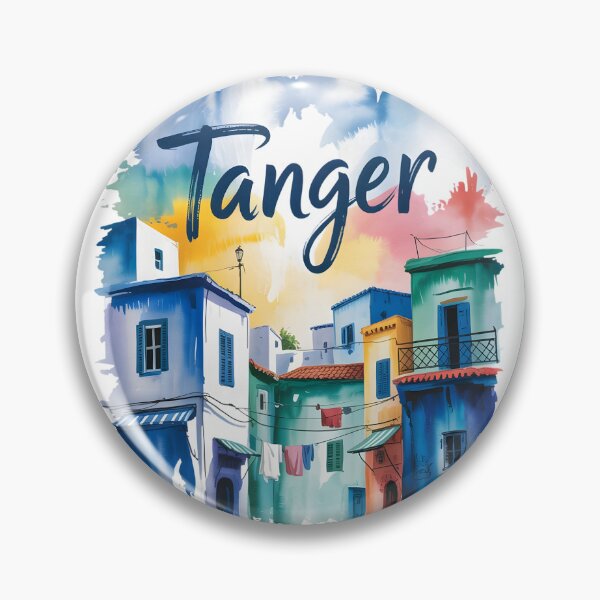 Artikelvorschau, Tanger | Tanger, Marokko – Reisekunst | Blaue Medina an der Küste entworfen und verkauft von JessArty ⭐⭐⭐⭐⭐.