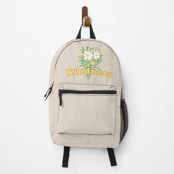 Item preview, Kindness Flowers Text Yellow Green Stickers Prints Posters Wall Art Magnet Home Coffee Cup Decoration TShirt Stationary Notebook Magnet Hat Kitchen Work School Office Redbubble Shop designed and sold by Saritas Boutique Shop.