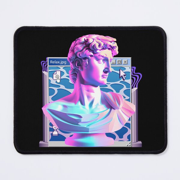 Item preview, Relax.jpg – Vaporwave Digital Bust Aesthetic designed and sold by Italkam.