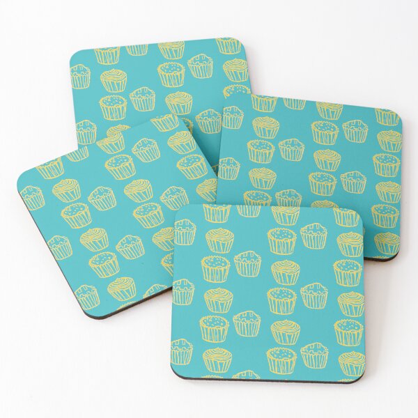 Item preview, Cupcakes (linoprint) designed and sold by Kookie0702.