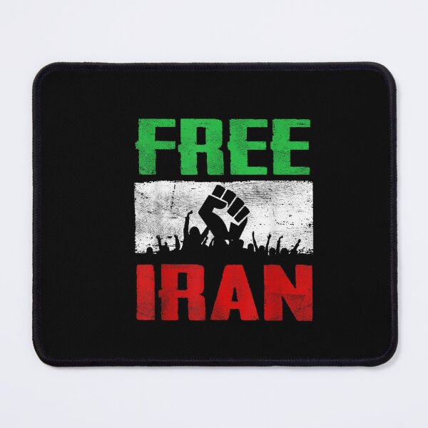 Item preview, Free Iran Symbol Flag Heartbeat Freedom Love designed and sold by ArtFunDib.