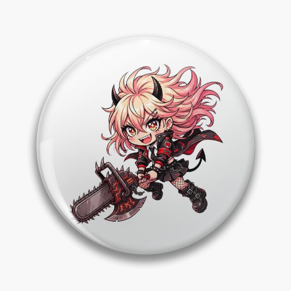 Item preview, Chibi Demon Girl - Kawaii Devil Punk designed and sold by Redwal15.