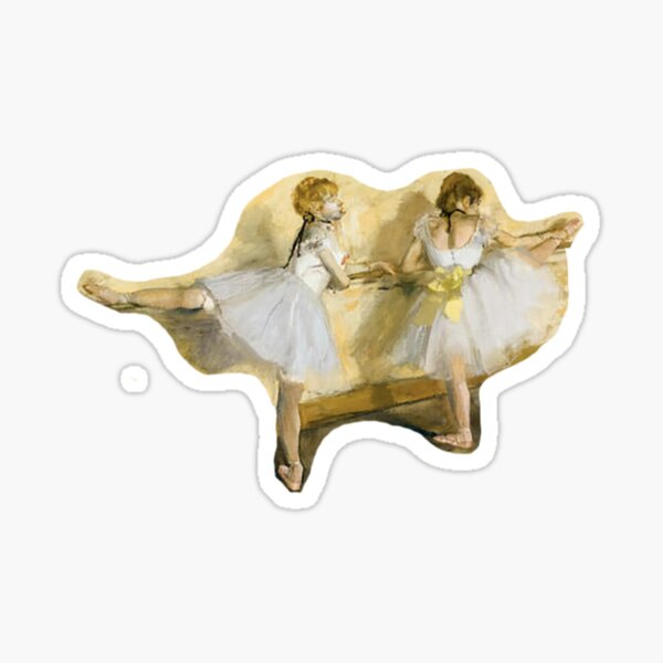 Edgar Degas "Dancers" Sticker