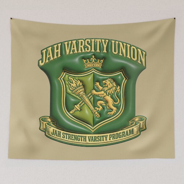 Item preview, JAH VARSITY UNION designed and sold by SavvyEarth.