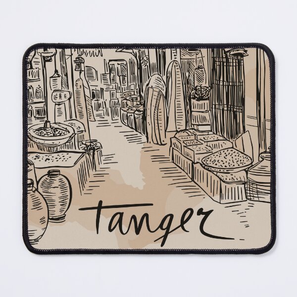 Item preview, Tanger | Tanger Morocco Minimal Urban Sketch | Hand Drawn Medina Art designed and sold by JessArty ⭐⭐⭐⭐⭐.