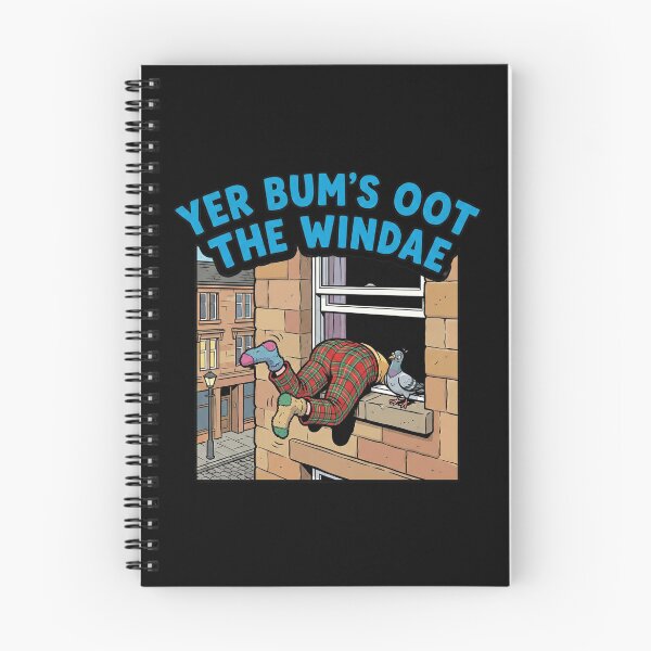 Item preview, Yer Bum's Oot The Windae - Funny Scottish Slang & Tartan Art designed and sold by Loom on the Loch.