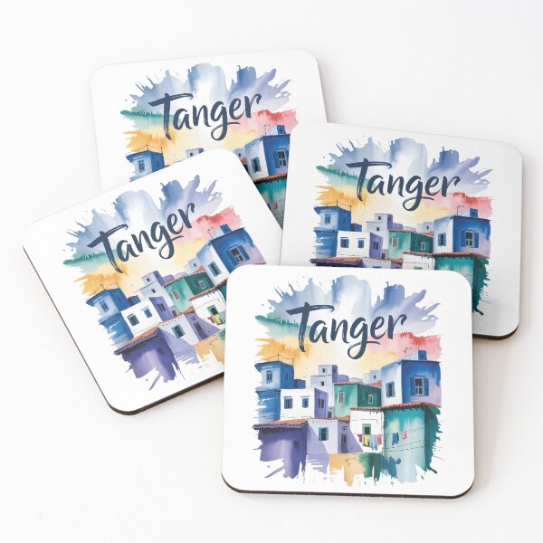 Item preview, Tanger | Tanger Morocco Bright Blue Medina Painting | Mediterranean City Art designed and sold by JessArty ⭐⭐⭐⭐⭐.