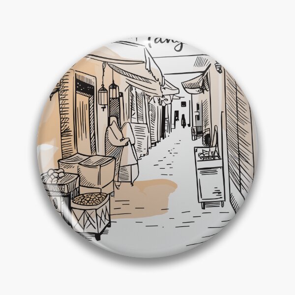 Artikelvorschau, Tanger | Reiseskizze aus Tanger, Marokko | Kulturkunst der Medina entworfen und verkauft von JessArty ⭐⭐⭐⭐⭐.