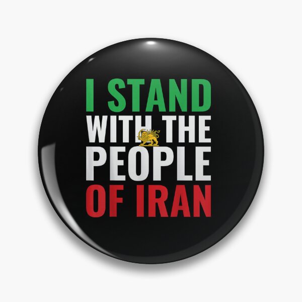 Item preview, I Stand with Iran MIGA Free Iran Freedom Iran Flag designed and sold by ArtFunDib.