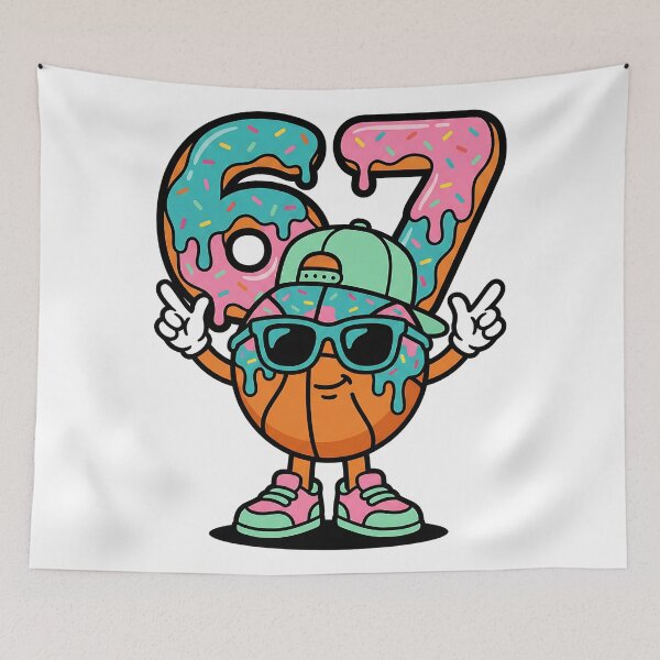 Item preview, Funny Hoops Cartoon Under Melting 67 designed and sold by ArtDesignTp.