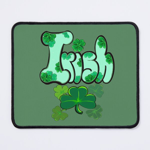 Item preview, Irish Clover pattern Shamrock - green three leaf clover shamrock. Best Irish gifts designed and sold by Artonmytee.