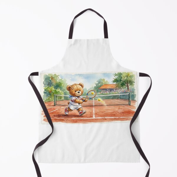 Item preview, Teddy Playing Tennis designed and sold by lockdownmind.