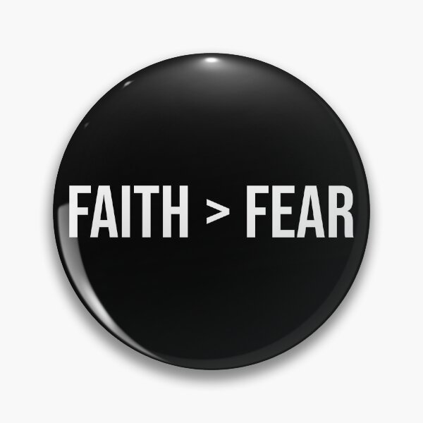 Item preview, Faith Over Fear Minimalist Typography designed and sold by Vision Crafted.