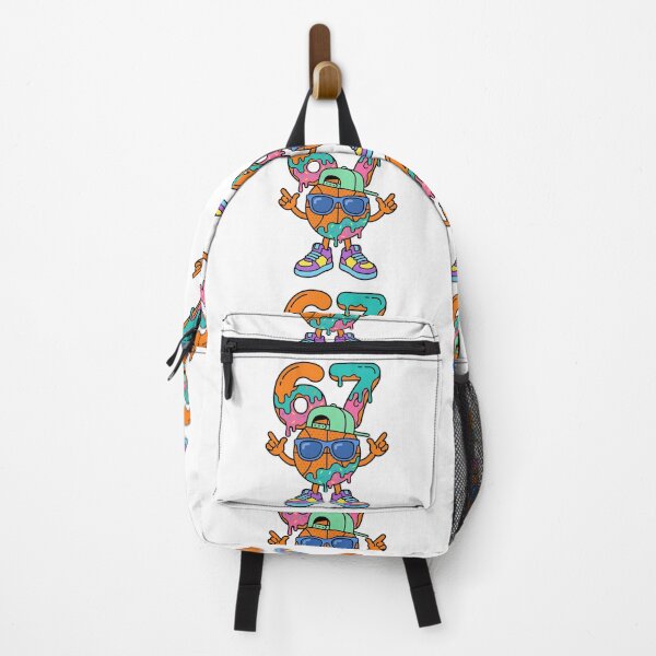 Item preview, Cool Hoops Cartoon With Ice Cream Drip 67 designed and sold by ArtDesignTp.