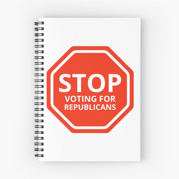 Item preview, Stop voting for Republicans.  designed and sold by Rachel the Artist .