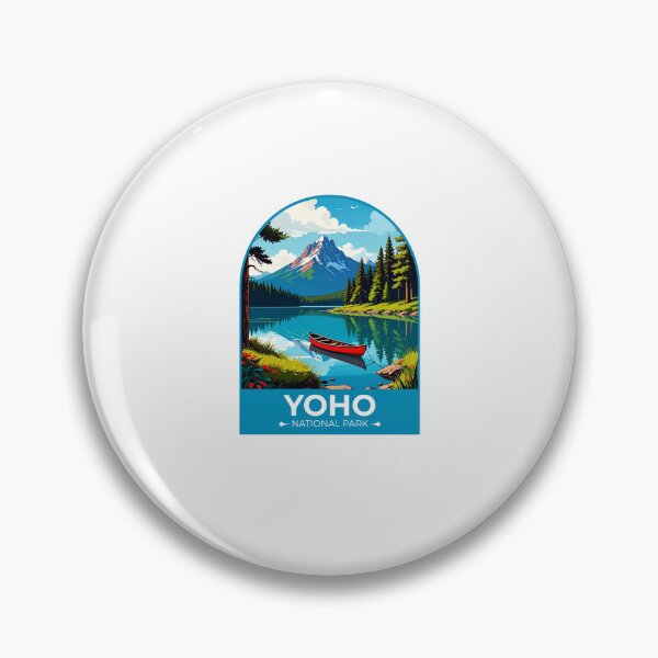 Item preview, Yoho National Park Sticker designed and sold by TulipaGraphics.