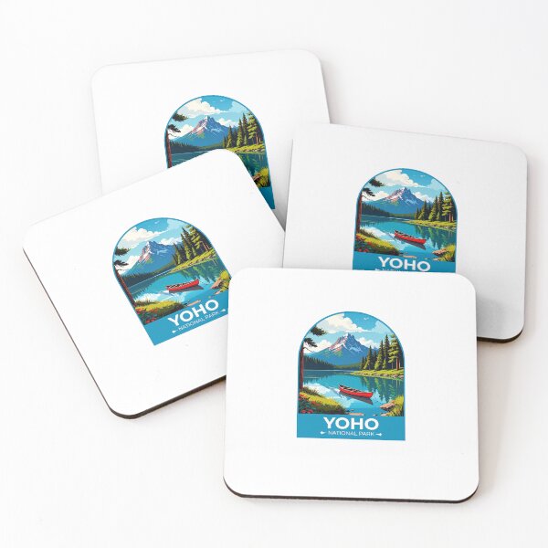 Item preview, Yoho National Park Sticker designed and sold by TulipaGraphics.