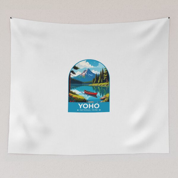Item preview, Yoho National Park Sticker designed and sold by TulipaGraphics.