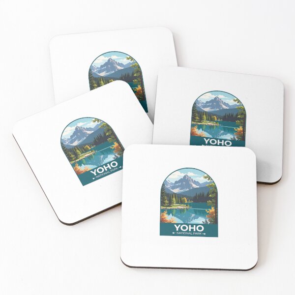 Item preview, Yoho National Park Sticker designed and sold by TulipaGraphics.