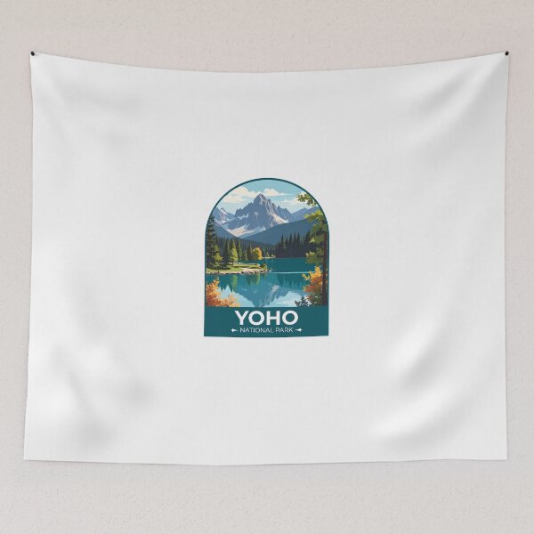 Item preview, Yoho National Park Sticker designed and sold by TulipaGraphics.