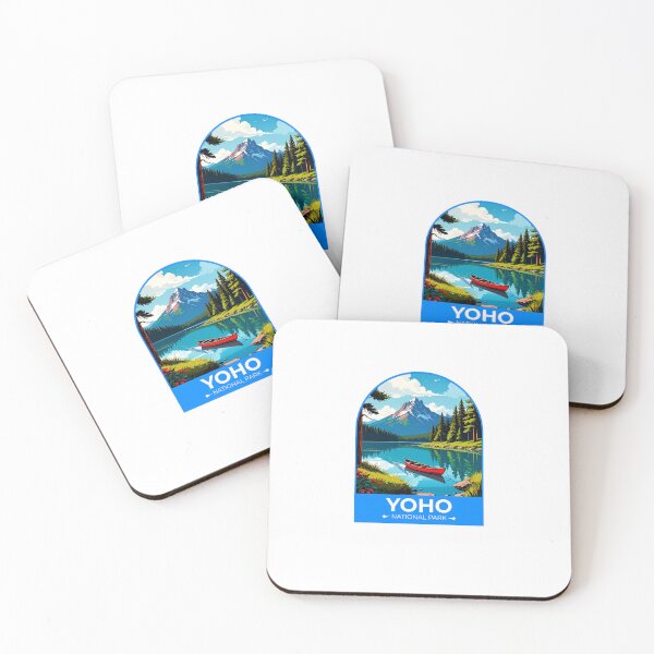 Item preview, Yoho National Park Sticker designed and sold by TulipaGraphics.