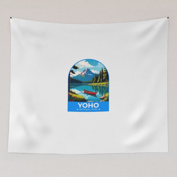 Item preview, Yoho National Park Sticker designed and sold by TulipaGraphics.